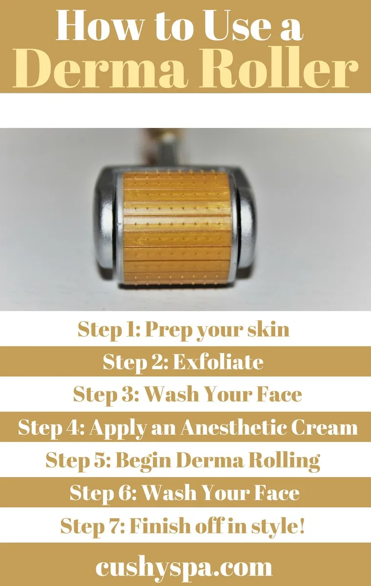 How to Use a Dermaroller tips