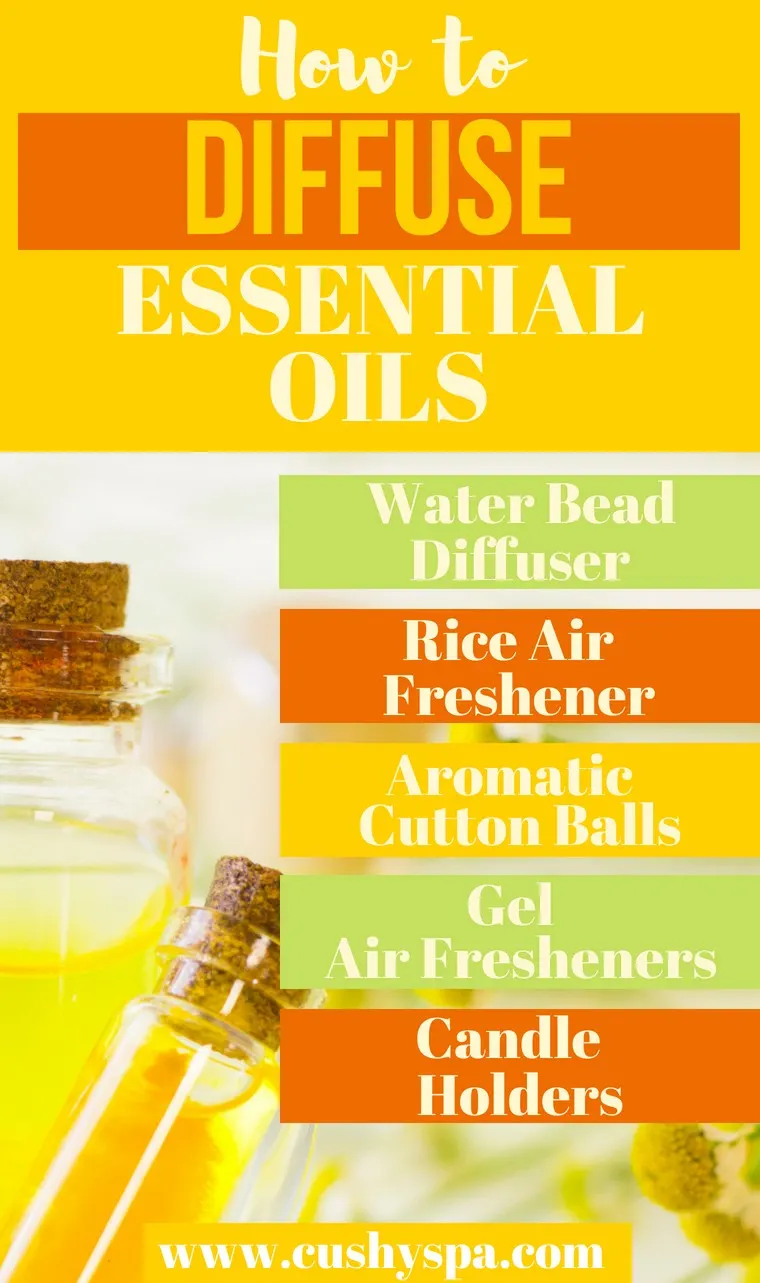how to diffuse essential oils naturally