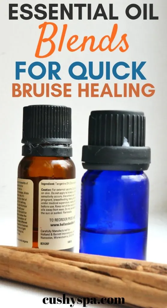 essential oil blends for quick bruise healing