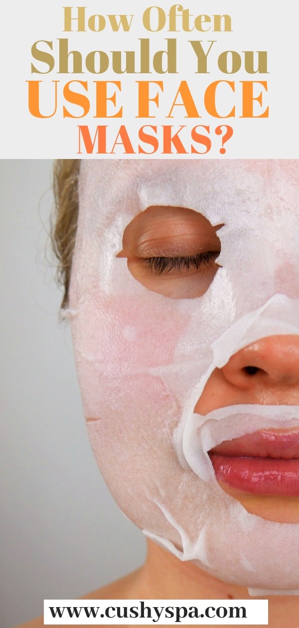 how often should you use face masks