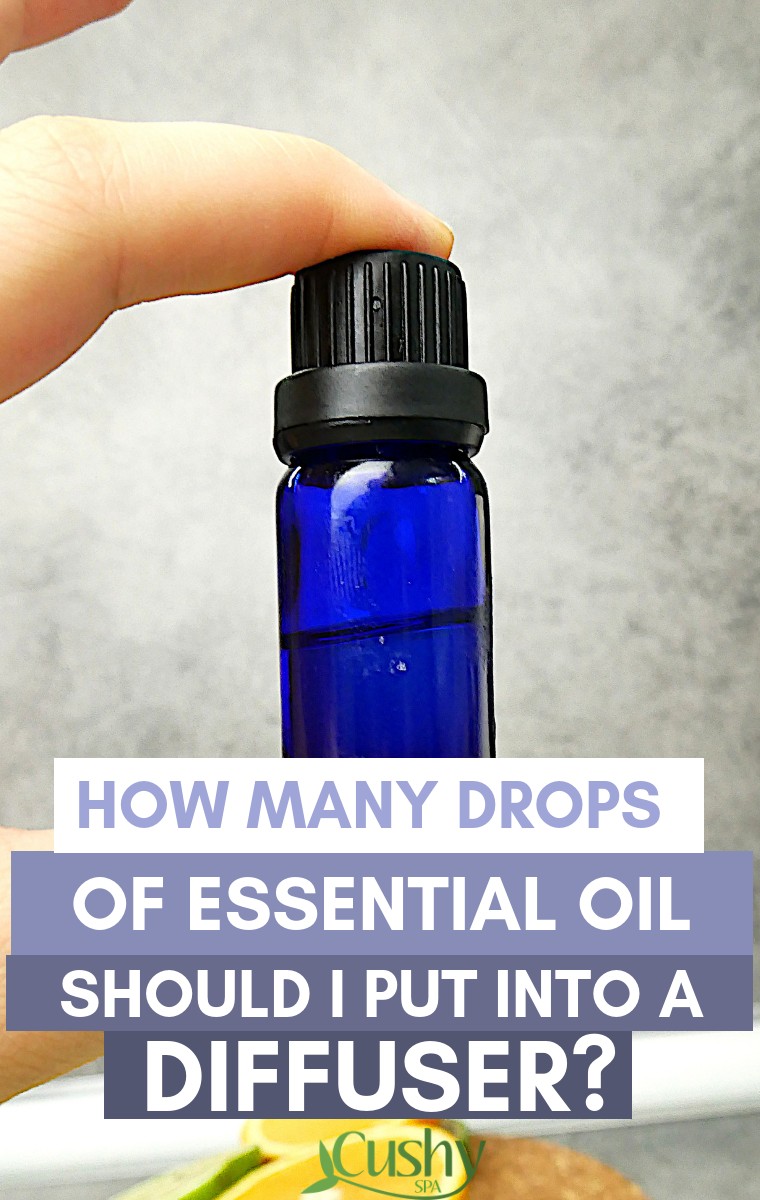 how many drops of essential oil should I put into a diffuser
