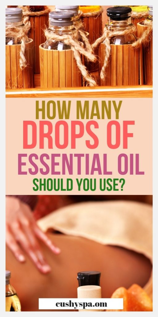 how many drops of essential oil should you use