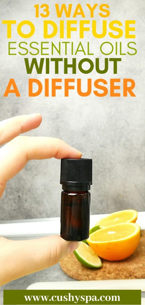 13 ways to diffuse essential oils without a diffuser