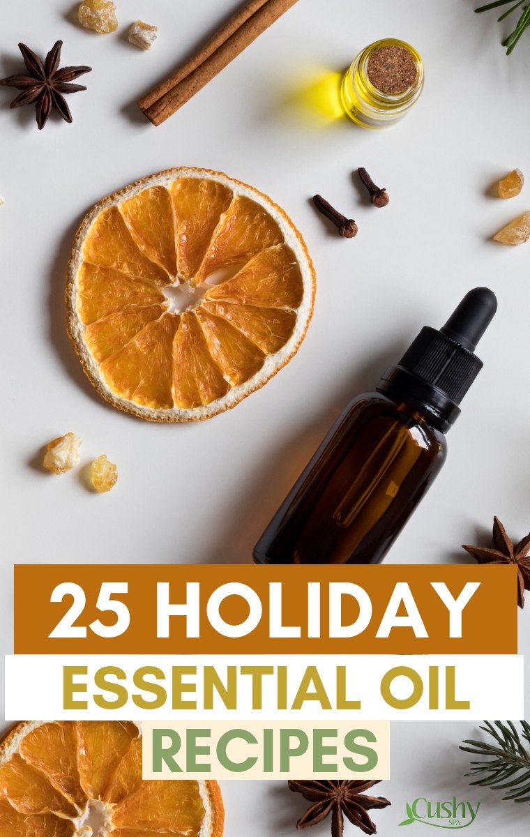 25 holiday essential oil recipes