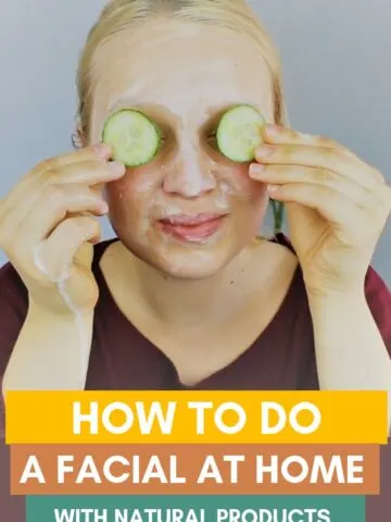 how to do a facial at home
