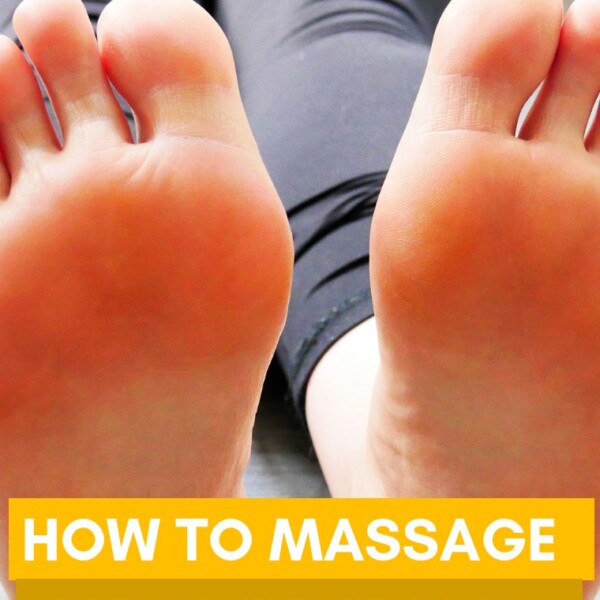 how to massage your own foot at home