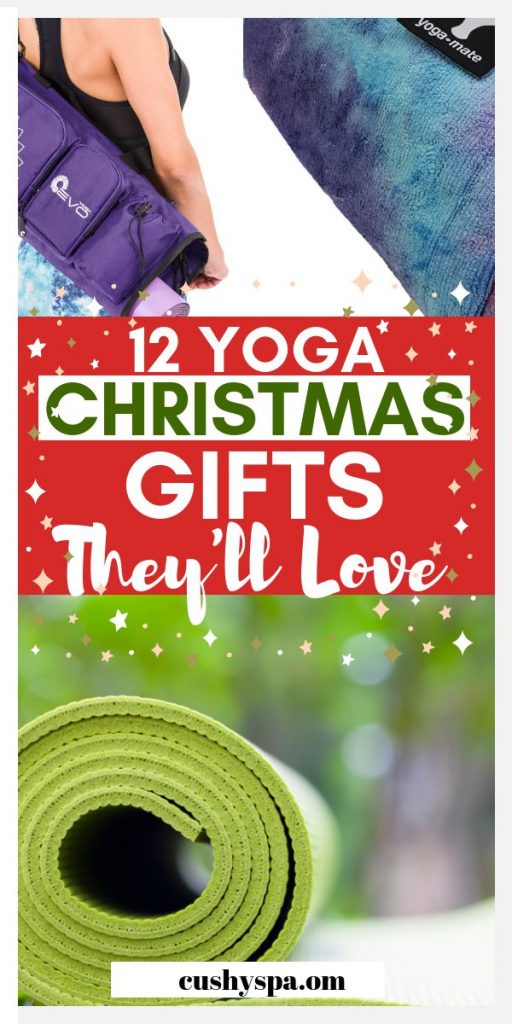 12 Yoga Christmas Gifts for Yoga Lovers - Cushy Spa