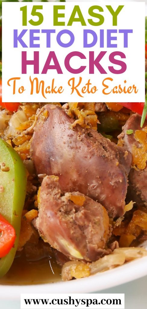 15 easy keto diet hacks to make keto easier