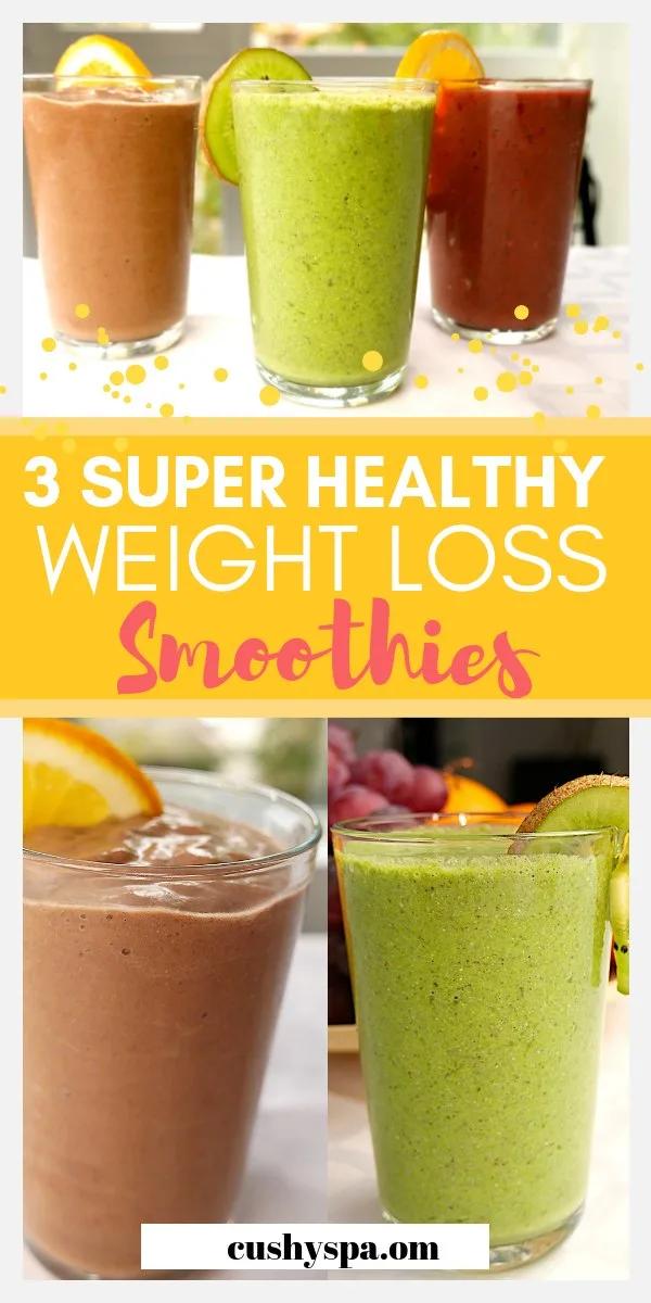 3 super healthy weight loss smoothies