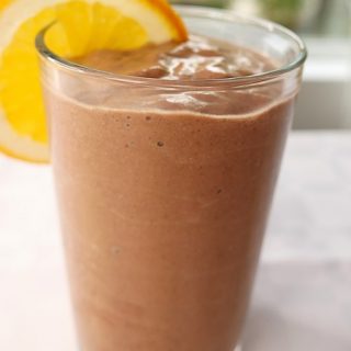 very healthy chocolate smoothie recipe