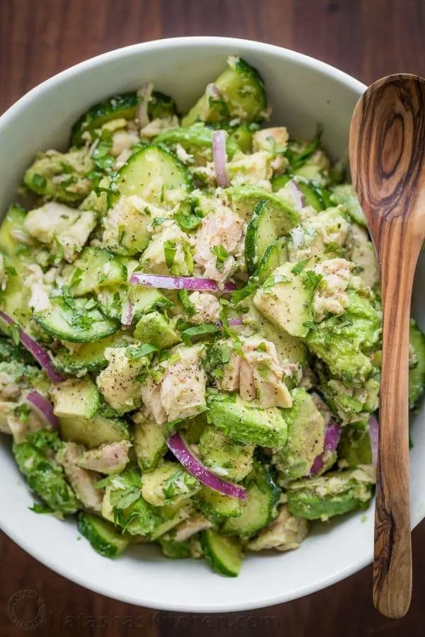 Avocado Tuna Salad