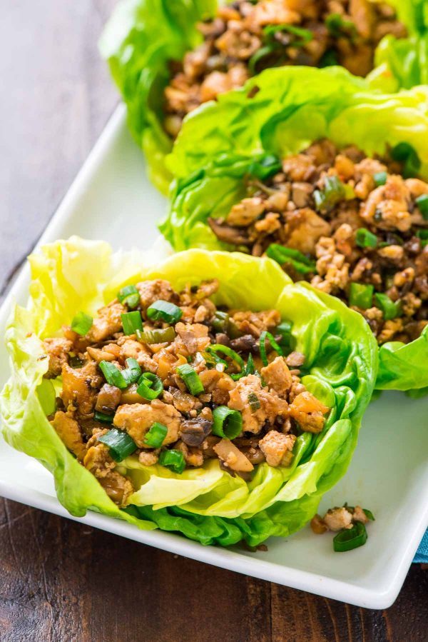 Vegetarian Lettuce Wraps