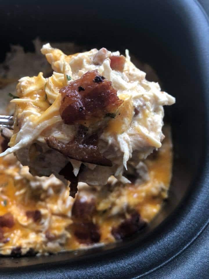 Cheesy Chicken Recipe with Bacon