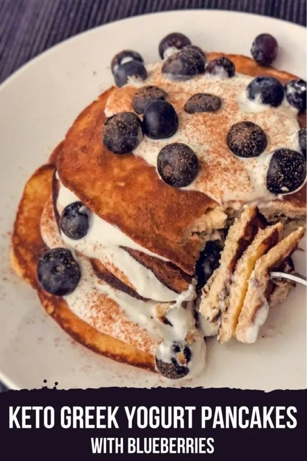 Greek Yogurt Keto Pancakes