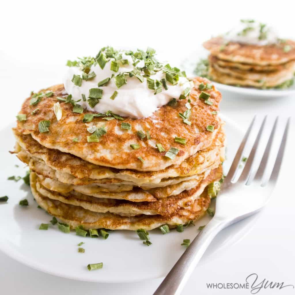 Savory Squash Kefir Pancakes