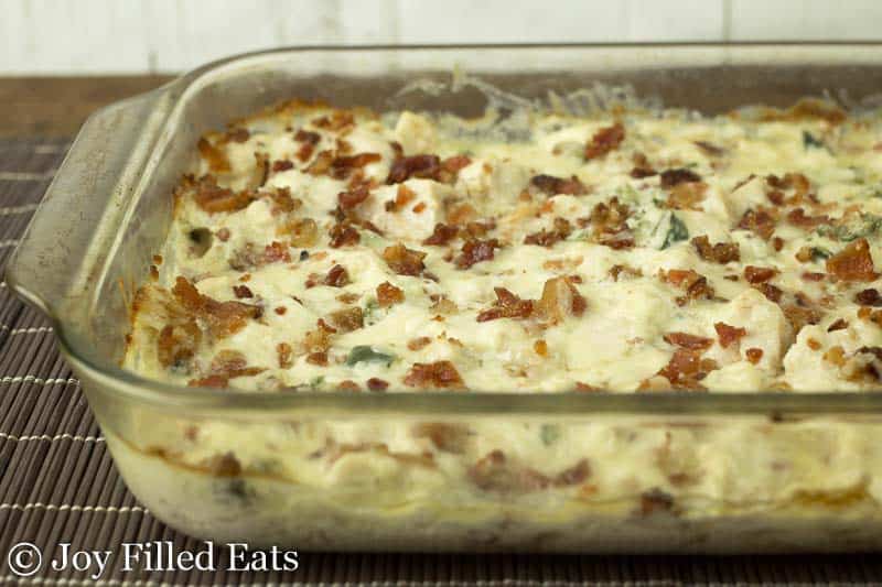 Jalapeno Popper Chicken Casserole