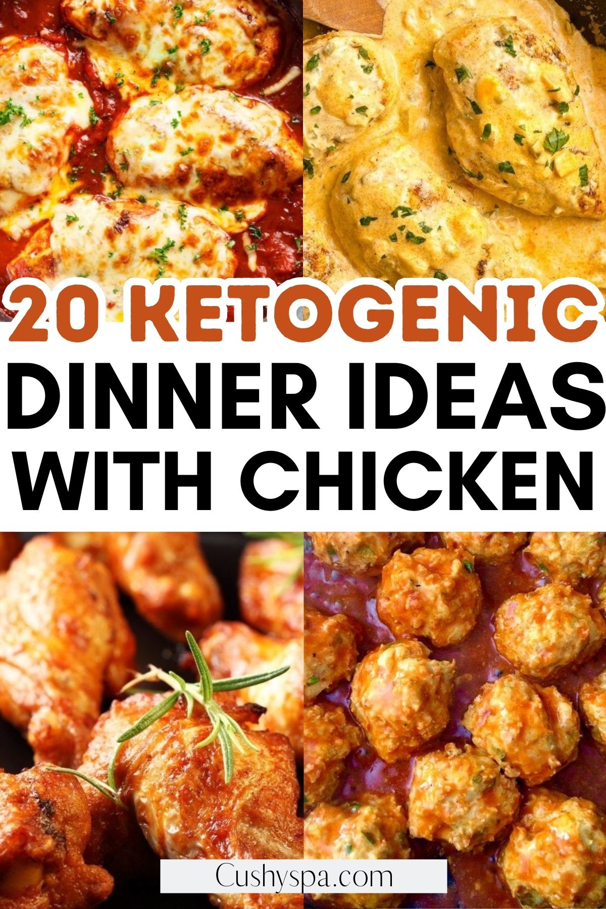 Keto Chicken Dinners
