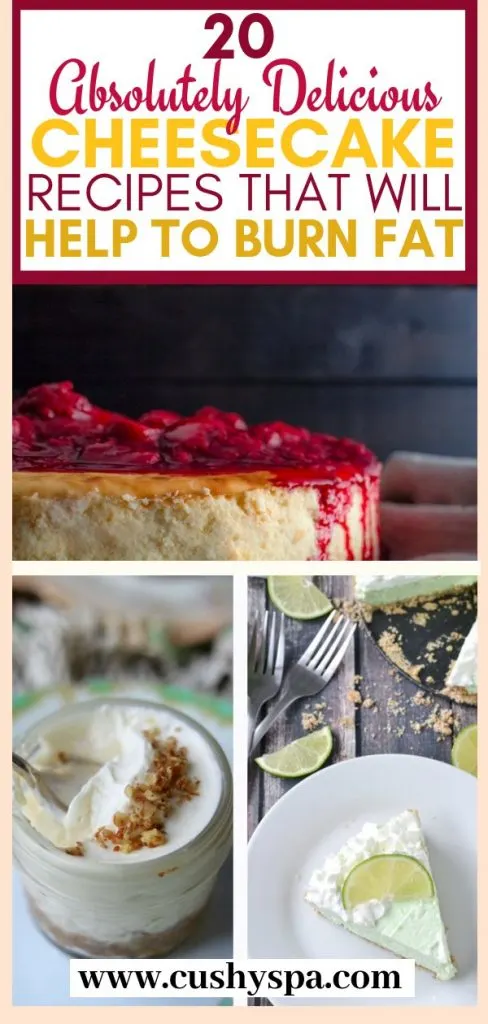 20 absolutely delicious cheesecake recipes that will help to burn fat