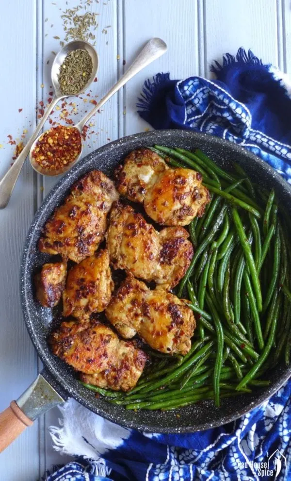 Spicy Cumin Chicken Thighs