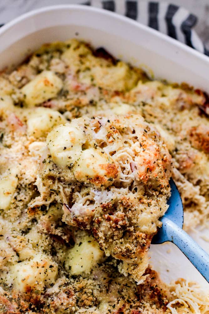 Chicken Cordon Bleu Casserole