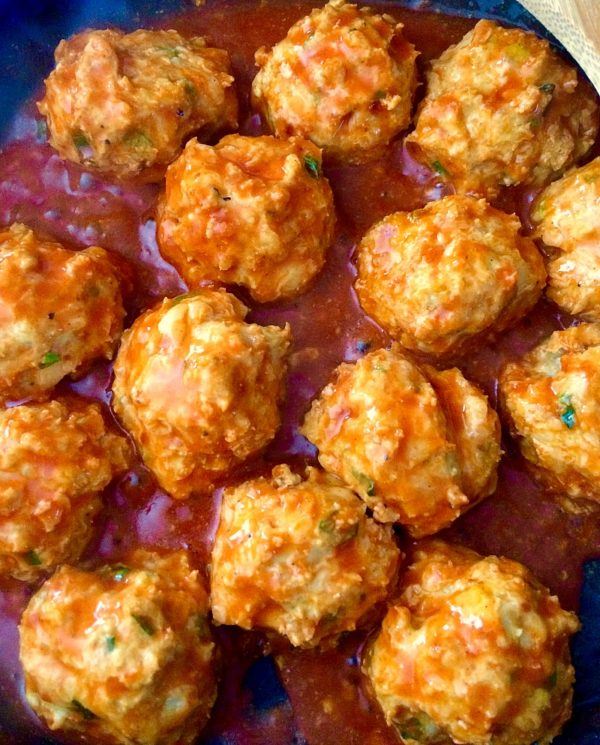 Buffalo Chicken Meatballs