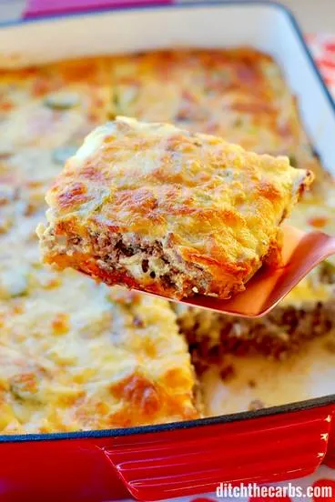 Bacon Cheeseburger Casserole