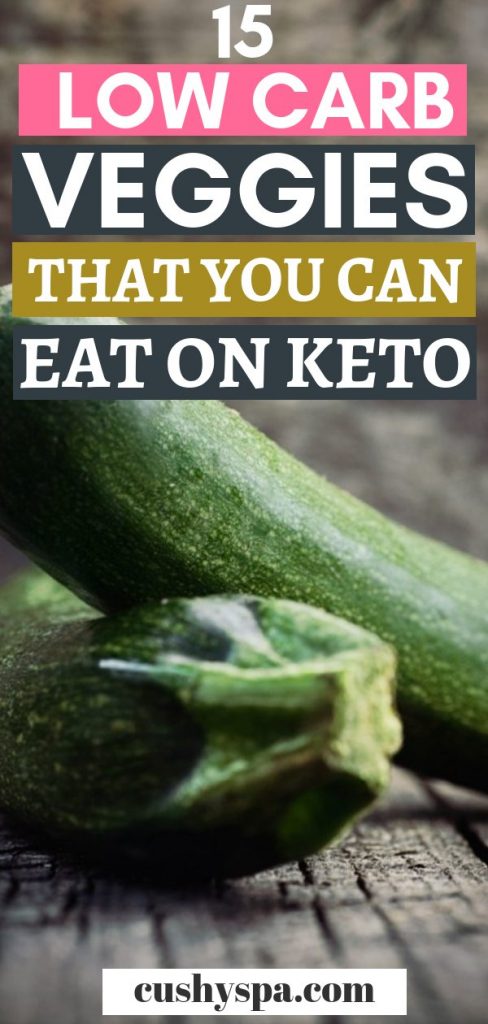15 low carb veggies that you can eat on keto