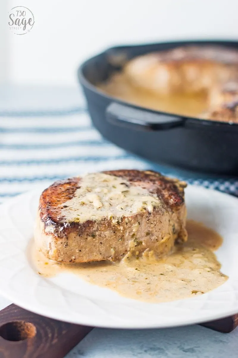 Creamy Ranch Pork Chops