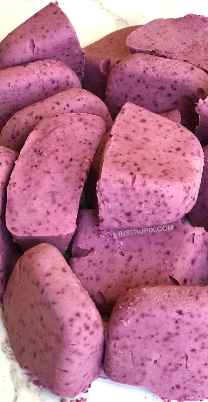 Blueberry Cheesecake Fat Bombs