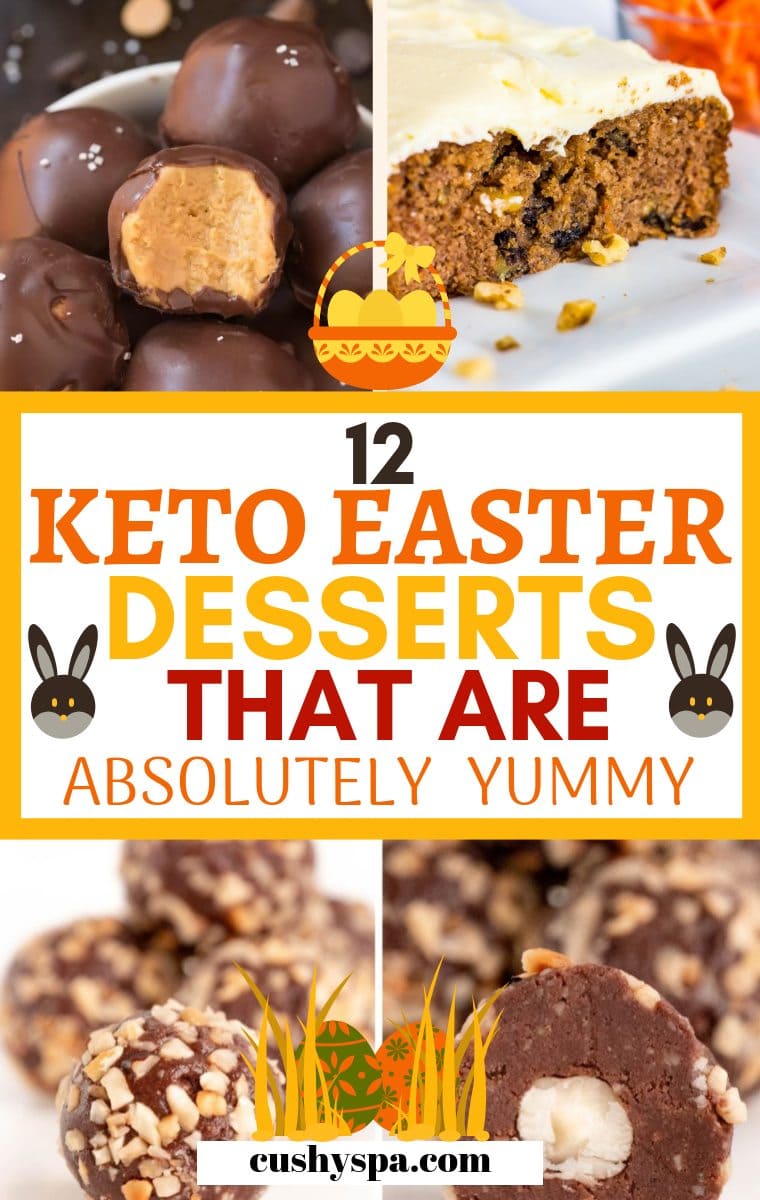 12 Keto Easter Desserts Your Family Will Love - Cushy Spa