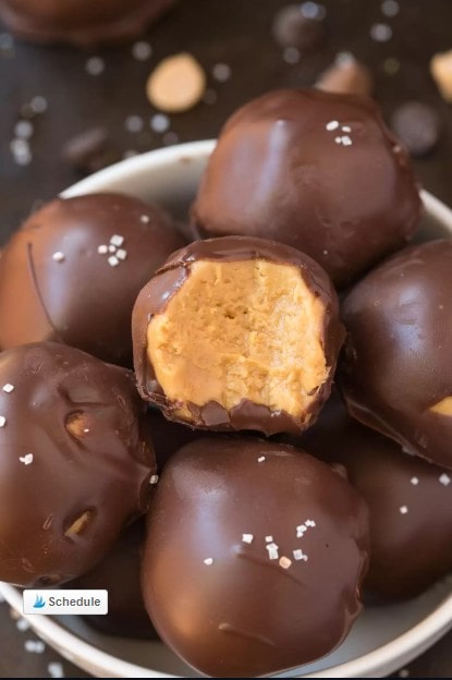 Chocolate Peanut Butter Fat Bombs