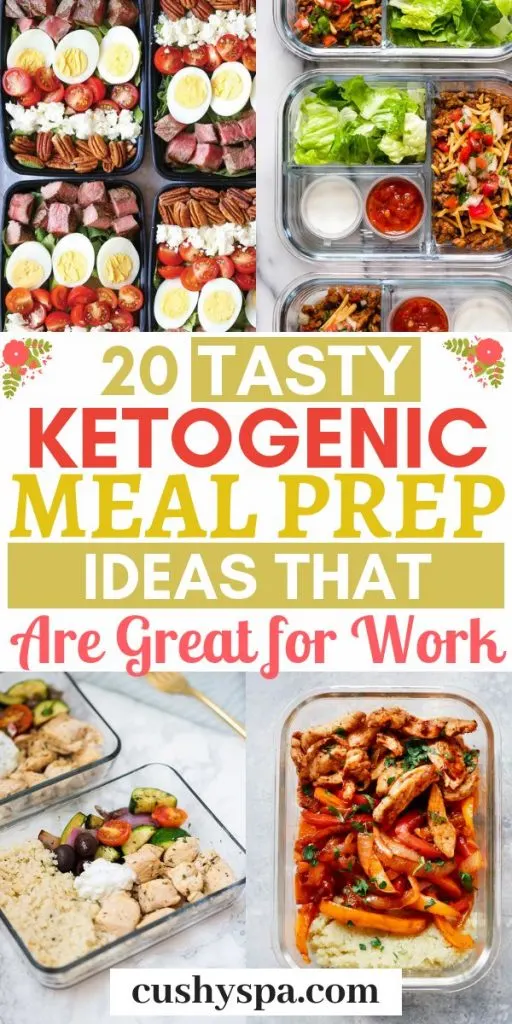 20 tasty ketogenic meal prep ideas that are great for work