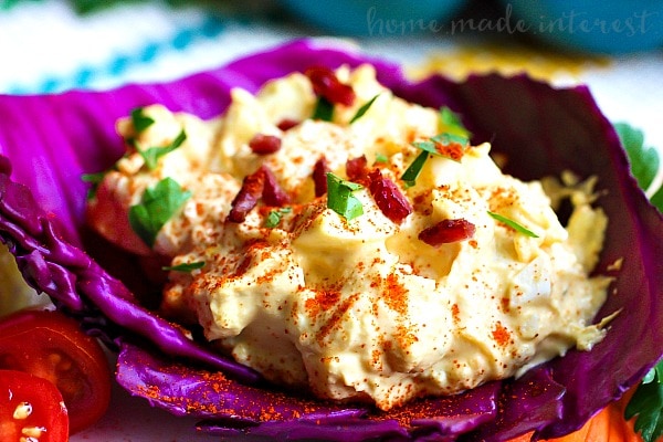 Bacon Cheddar Egg Salad