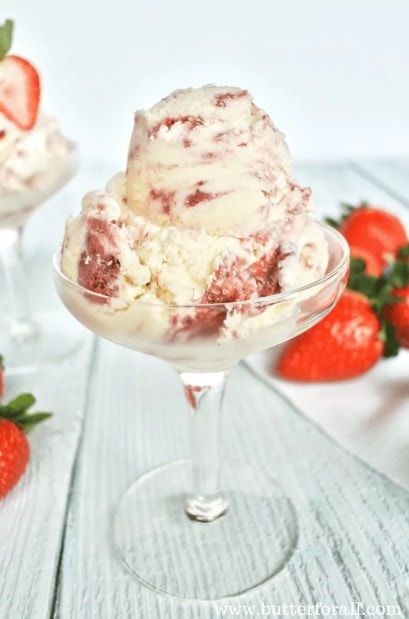 Strawberry Cheesecake Ice Cream