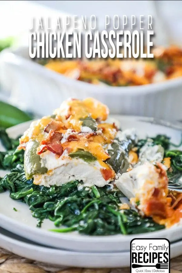 Jalapeño Popper Chicken Casserole