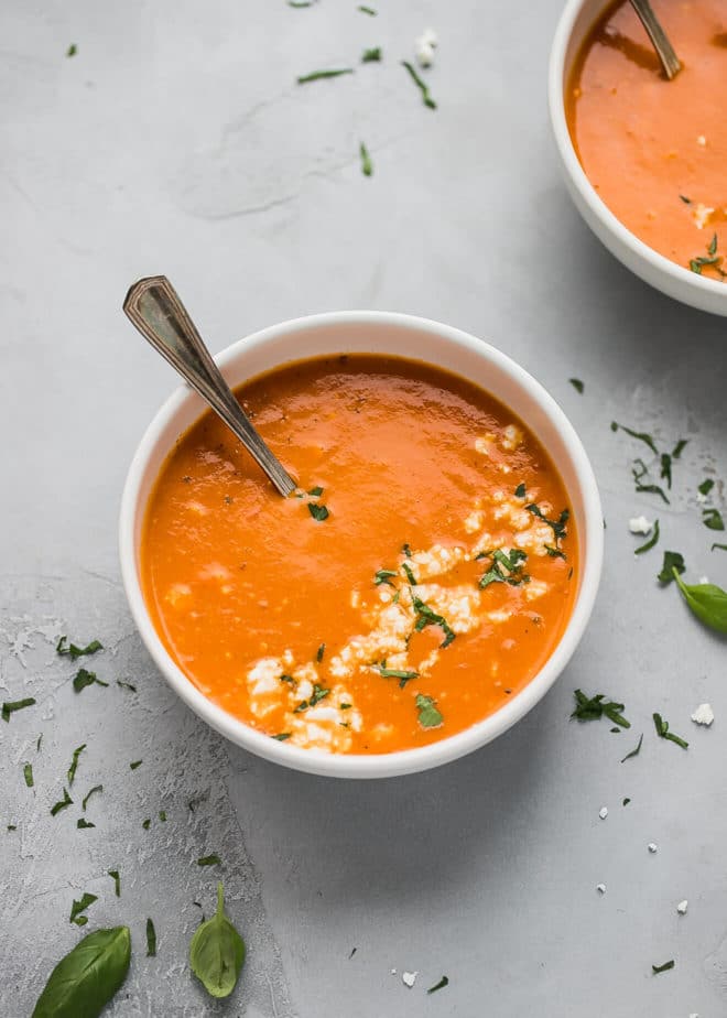 Tomato Feta Soup