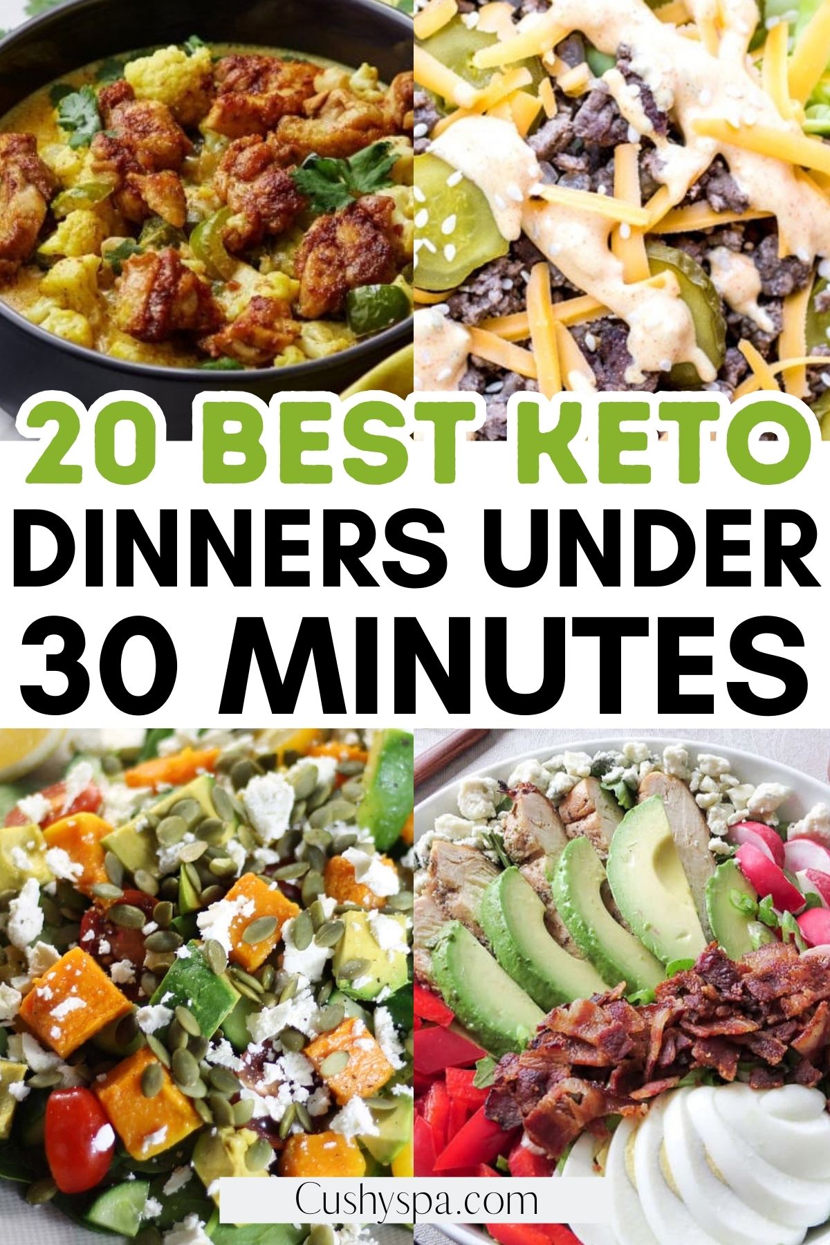 Keto Dinners Under 30 Minutes