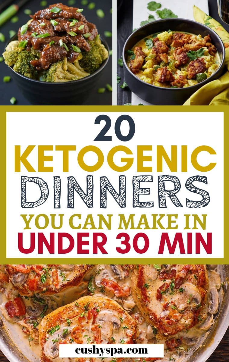 keto dinners under 30 minutes