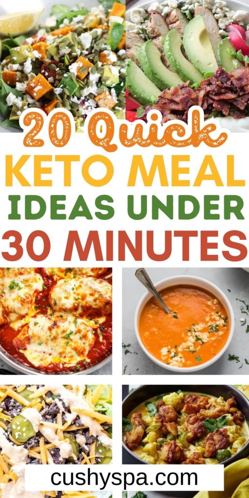 keto meals under 30 minutes