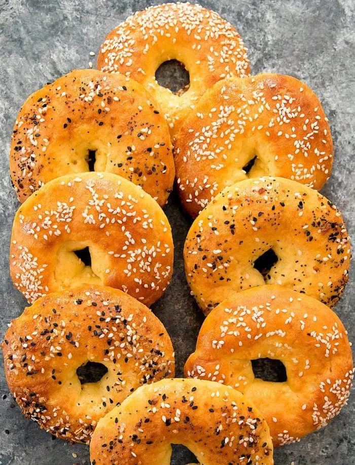 low carb bagels