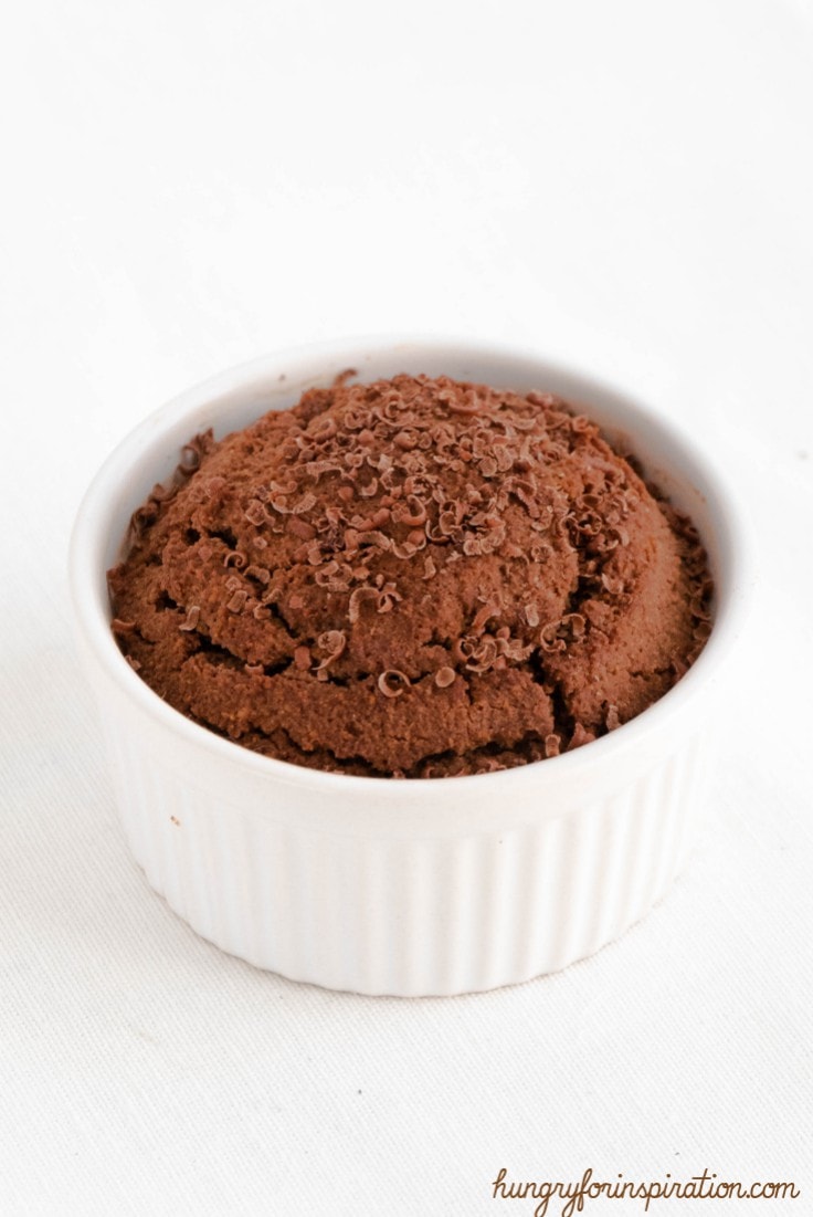 Chocolate and Peanut Butter Mug Cake