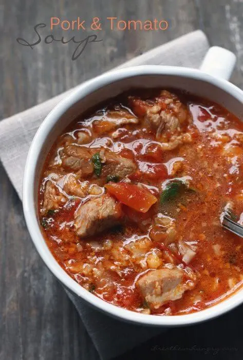 Pork and Tomato Soup