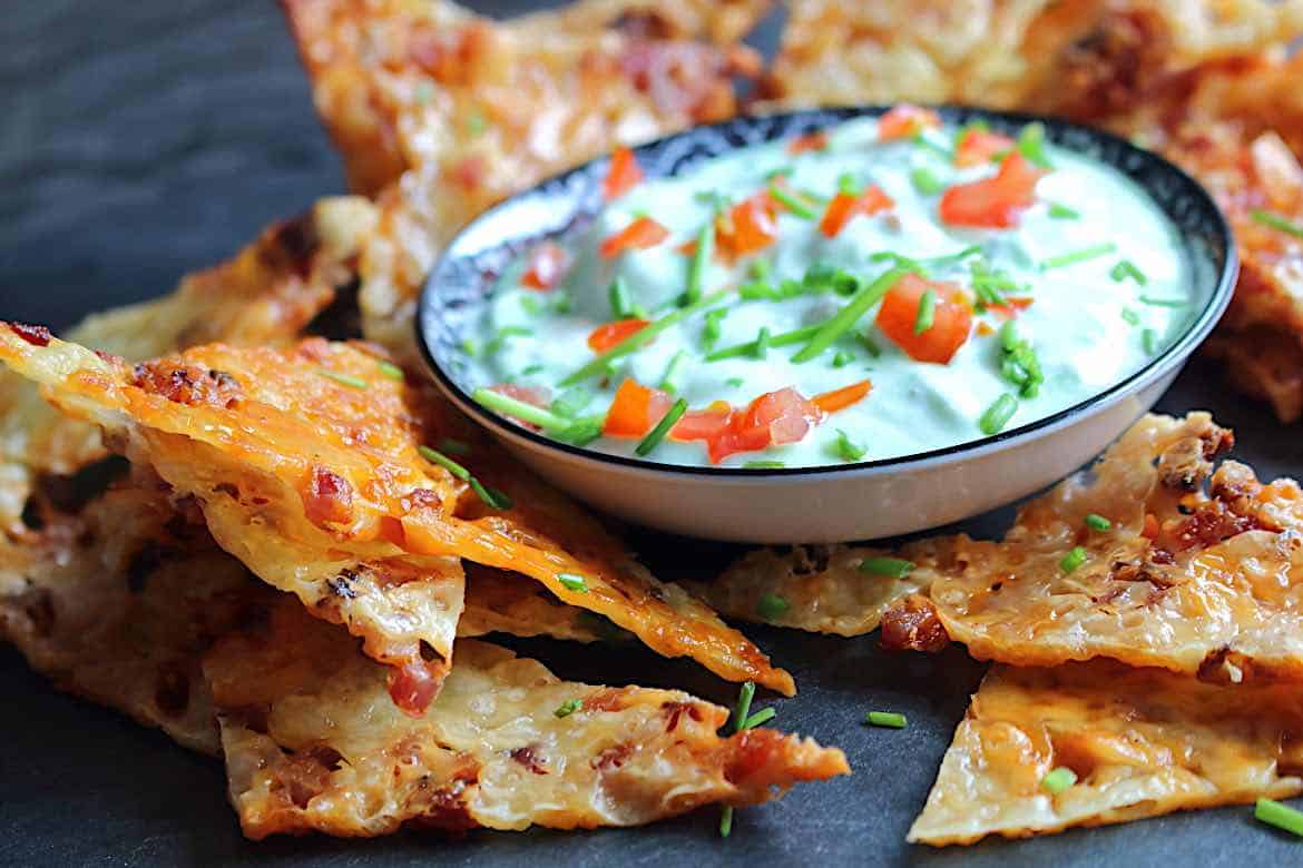  Cheese Bacon Nachos