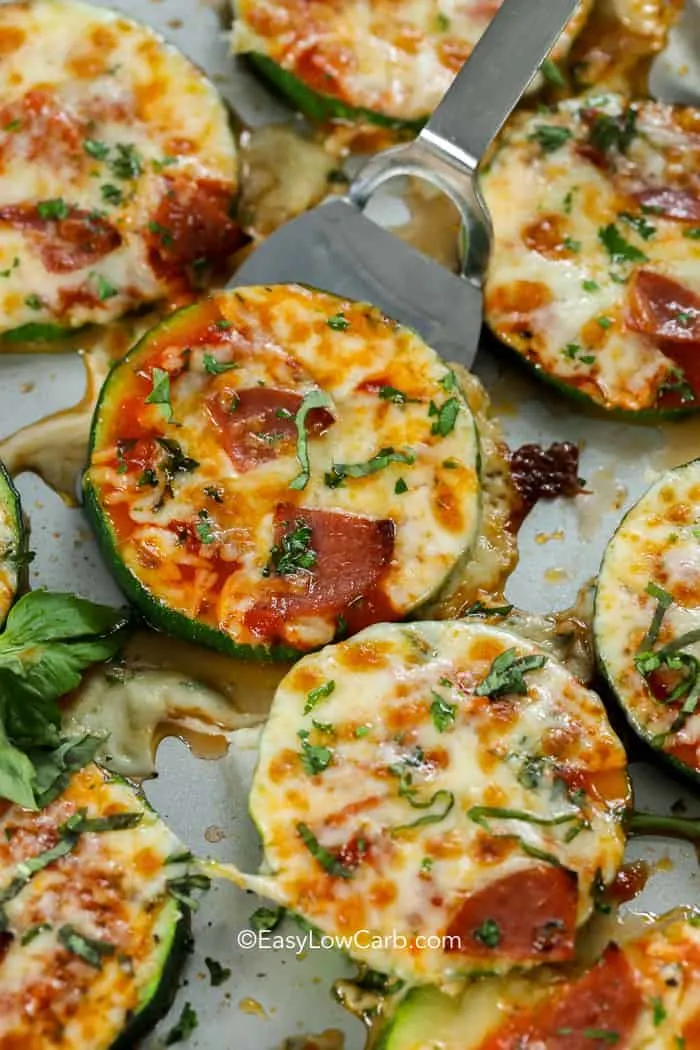 Zucchini Pizza Bites