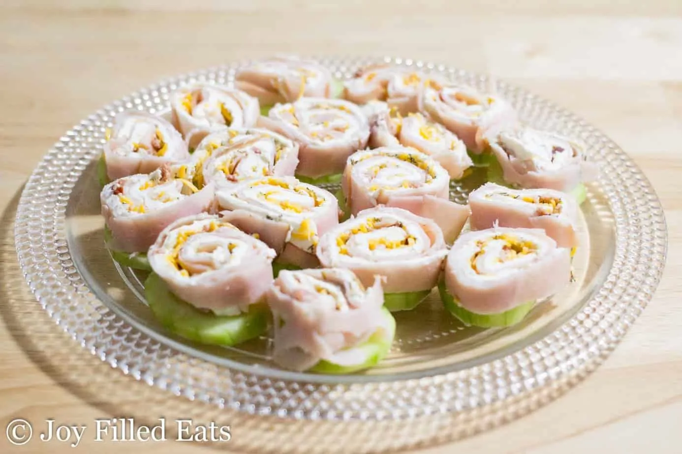 Turkey Bacon Ranch Pinwheels