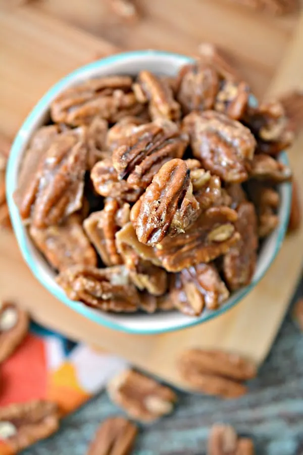 Caramel Coated Pecans