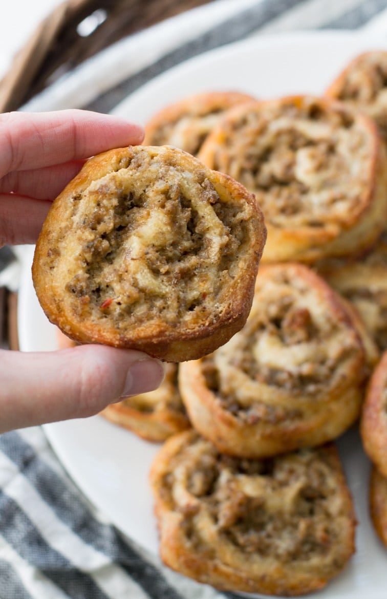 Sausage Cream Cheese Rolls