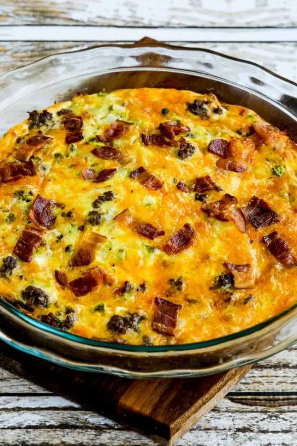 Bacon Cheeseburger Quiche