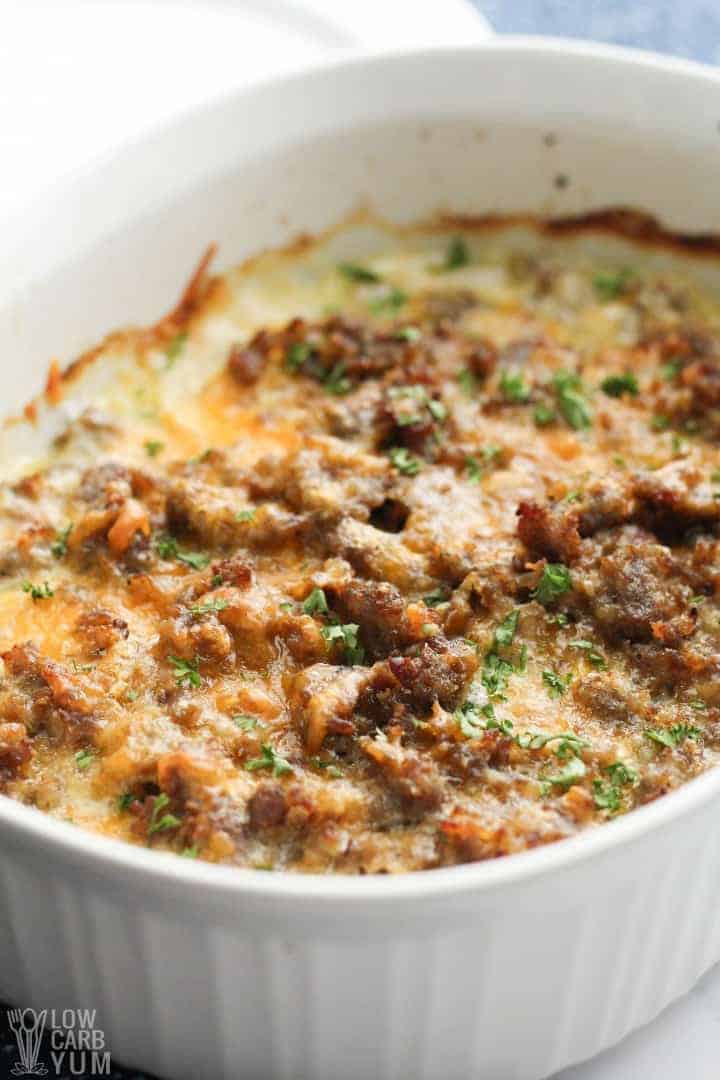 Daikon Potato Sausage Casserole