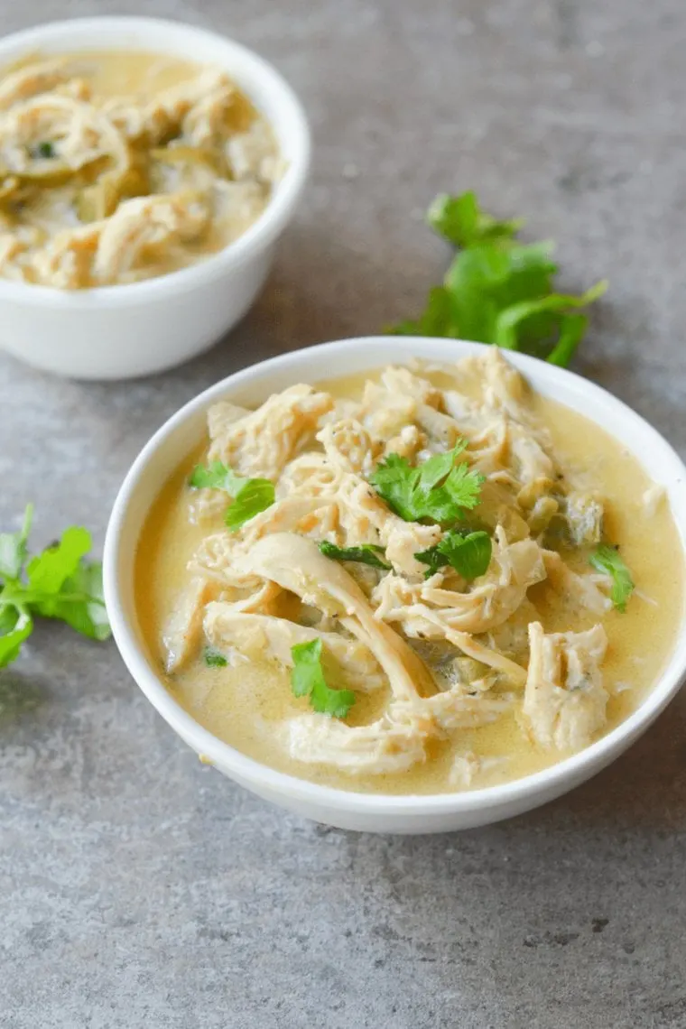 Keto White Chicken Chili